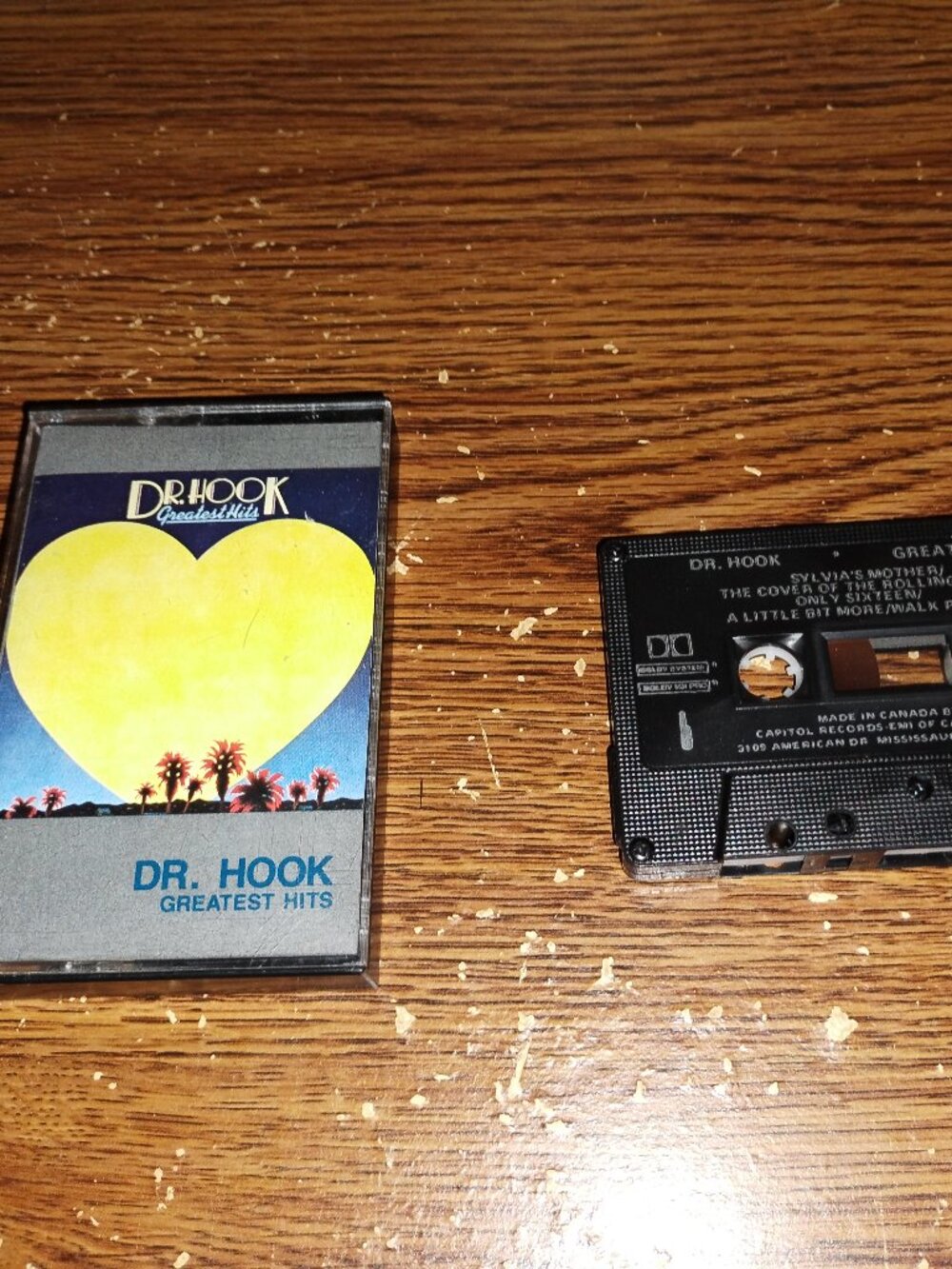 Dr. Hook - Dr. Hook Greatest Hits on cassette (Capitol)